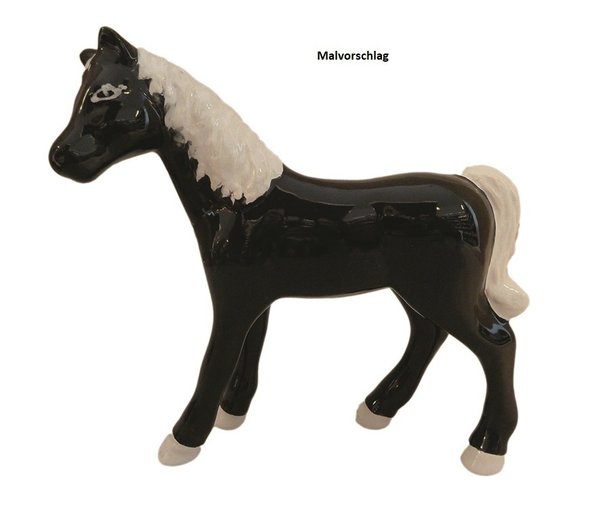 Pony, 16 x 16 cm