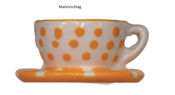3D Sticker Tasse, Ø 3 cm, Höhe 2 cm