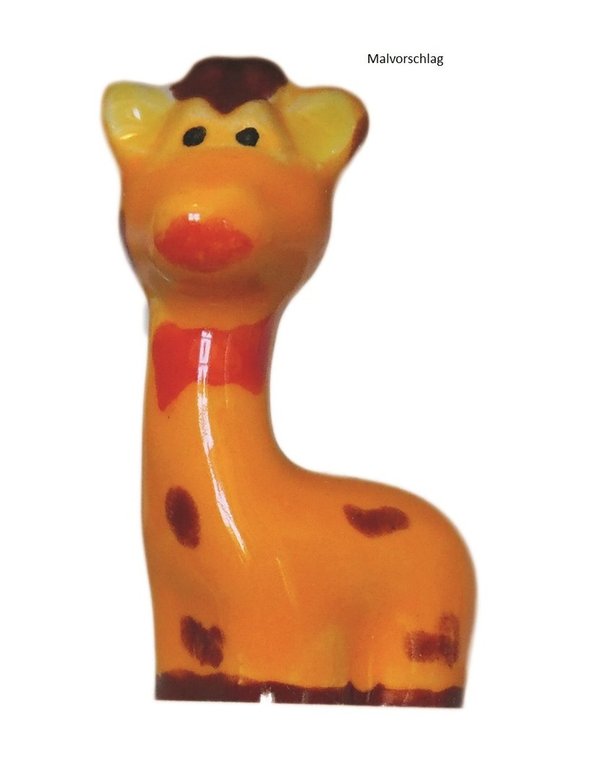 Giraffe, 4 x 2 cm