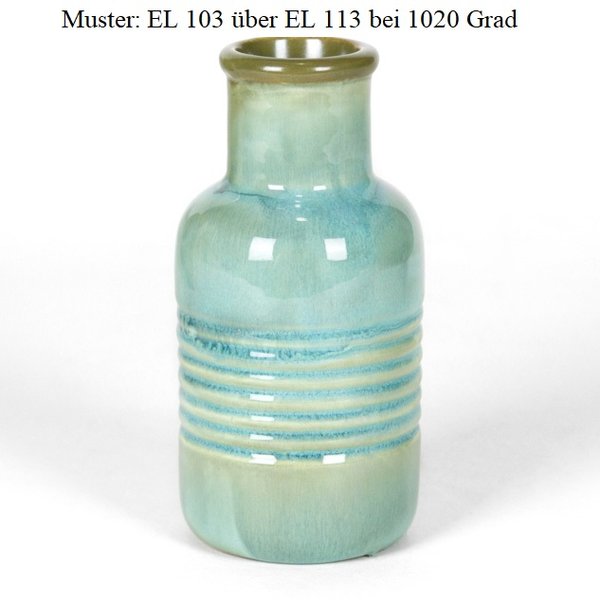 Mayco Elements EL103 Sea Spray 1000 - 1050 / teilw. 1230 Grad 118 ml