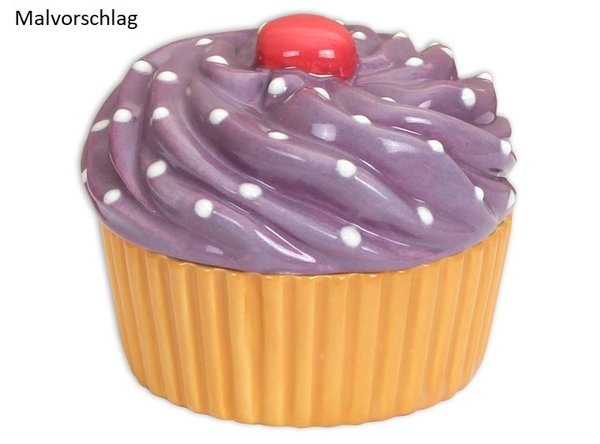 Cupcake Box, Ø 10 cm, Höhe 7 cm