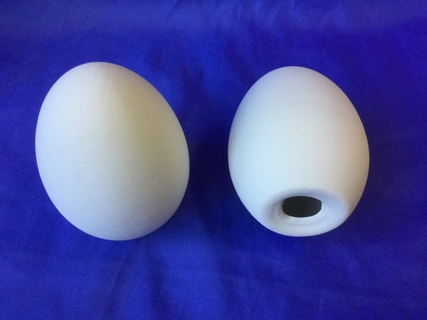 Ei groß H: 9 cm, 1 Stück