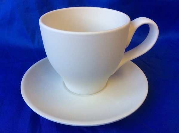 Set Tasse mit Unterteller, Ø 16 cm, Höhe 10 cm