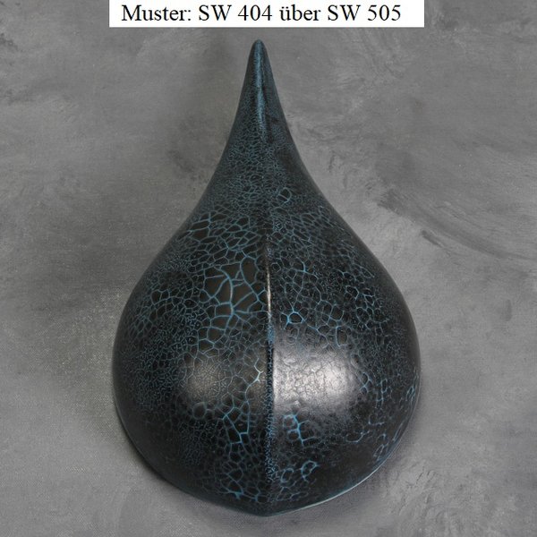 Mayco Steinzeugglasur SW 404 Black Mudcrack 1205 - 1305 Grad 473 ml