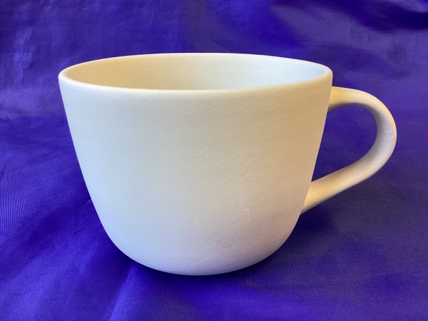 Milchkaffee Tasse , Ø 11 cm, Höhe 9 cm, 450 ml ( 2. April )